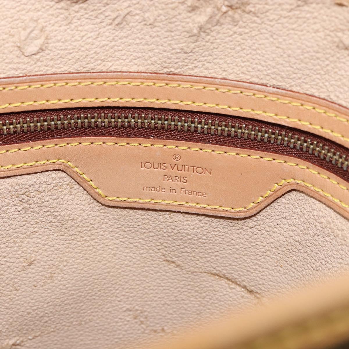 LOUIS VUITTON Monogram Bucket GM Shoulder Bag M42236 LV Auth am9738