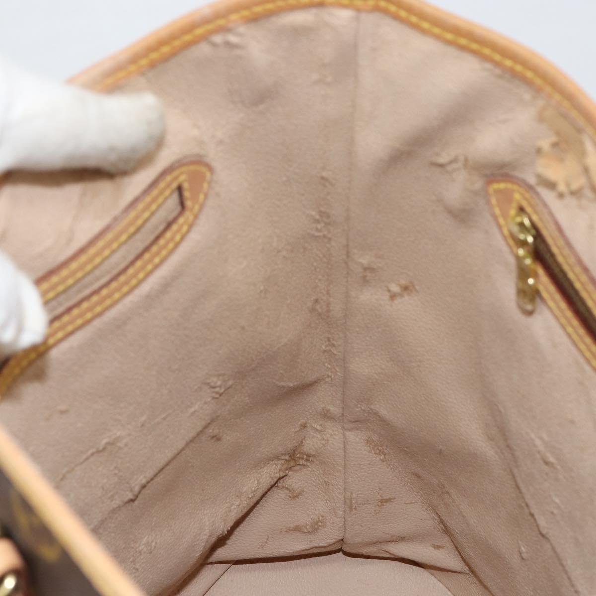 LOUIS VUITTON Monogram Bucket GM Shoulder Bag M42236 LV Auth am9738