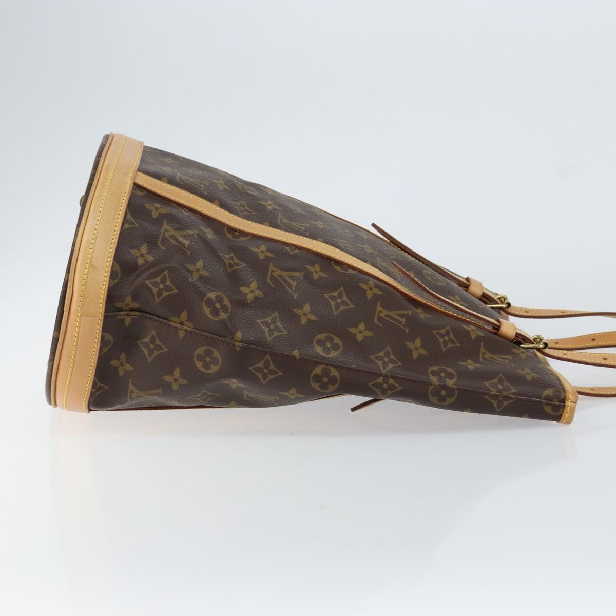 LOUIS VUITTON Monogram Bucket GM Shoulder Bag M42236 LV Auth am9738