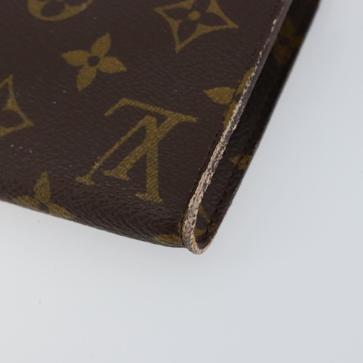 LOUIS VUITTON Monogram Bucket GM Accessory Pouch LV Auth am9739