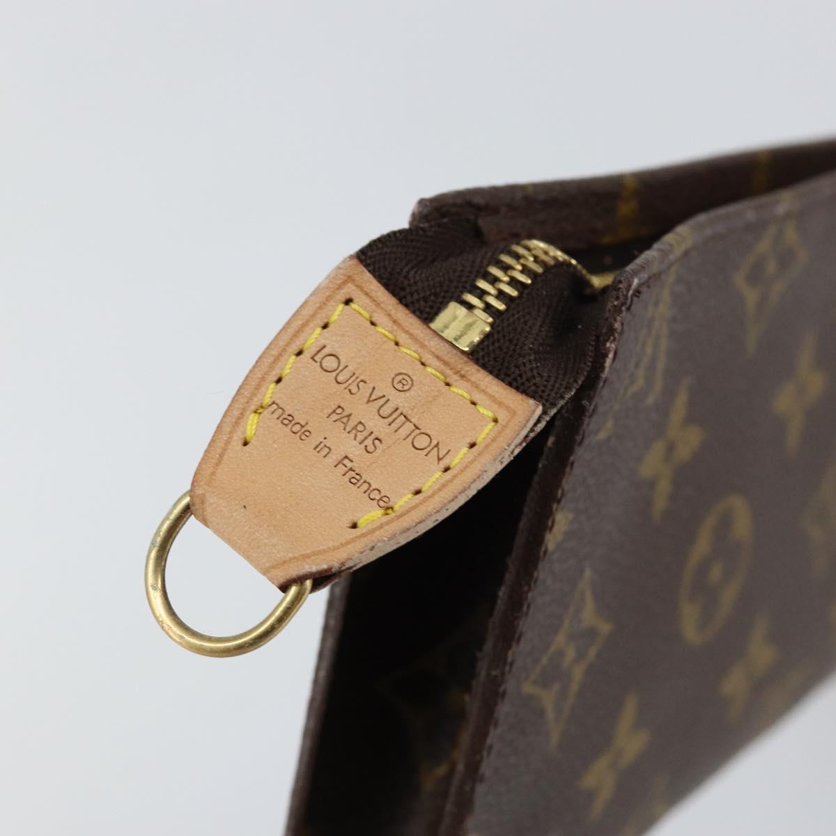 LOUIS VUITTON Monogram Bucket GM Accessory Pouch LV Auth am9739