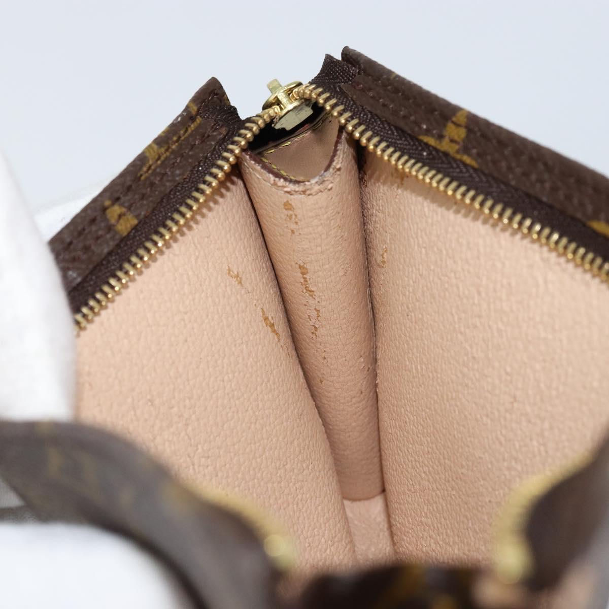 LOUIS VUITTON Monogram Bucket GM Accessory Pouch LV Auth am9739