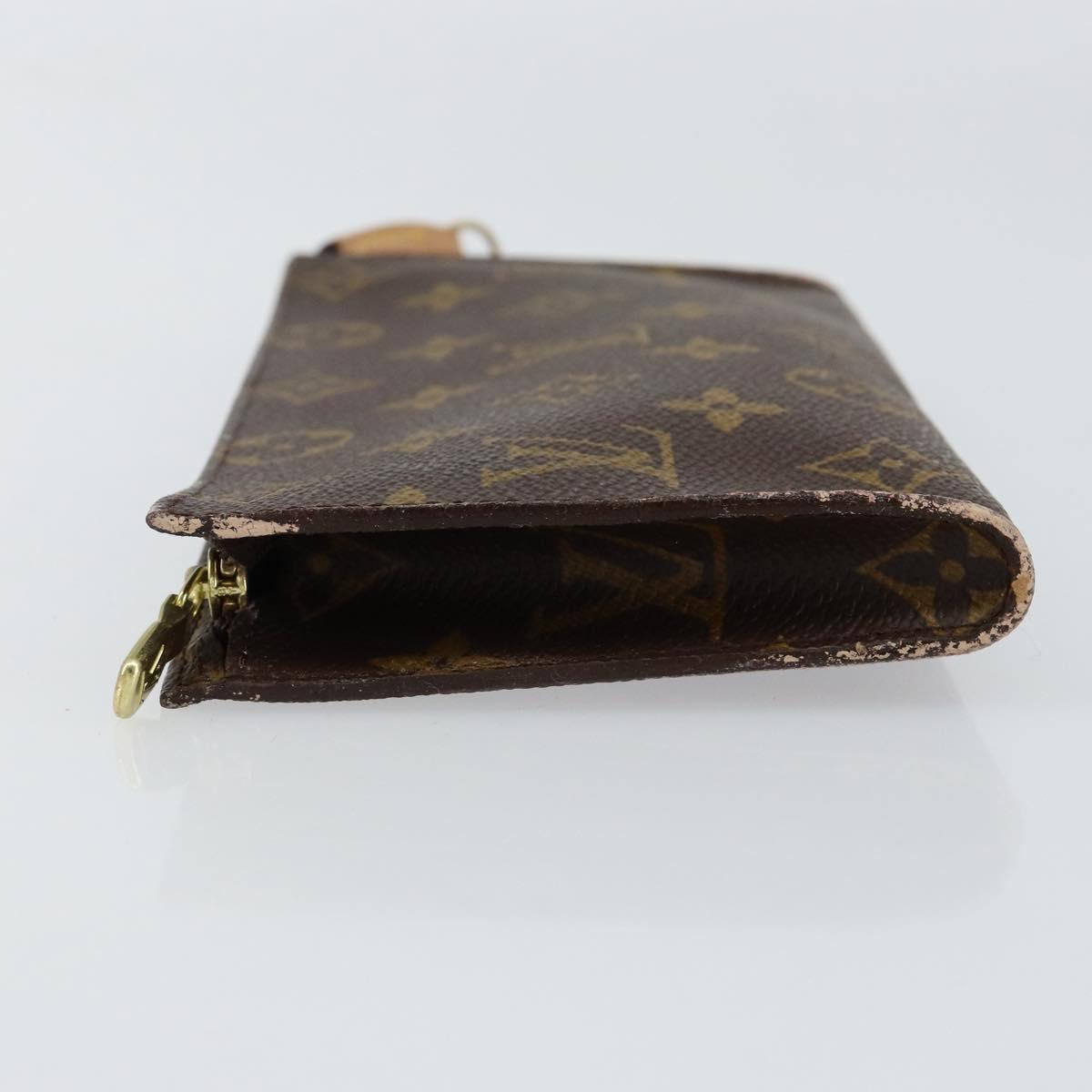 LOUIS VUITTON Monogram Bucket GM Accessory Pouch LV Auth am9739