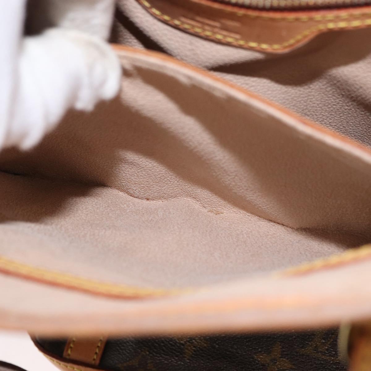 LOUIS VUITTON Monogram Bucket GM Shoulder Bag M42236 LV Auth am9740