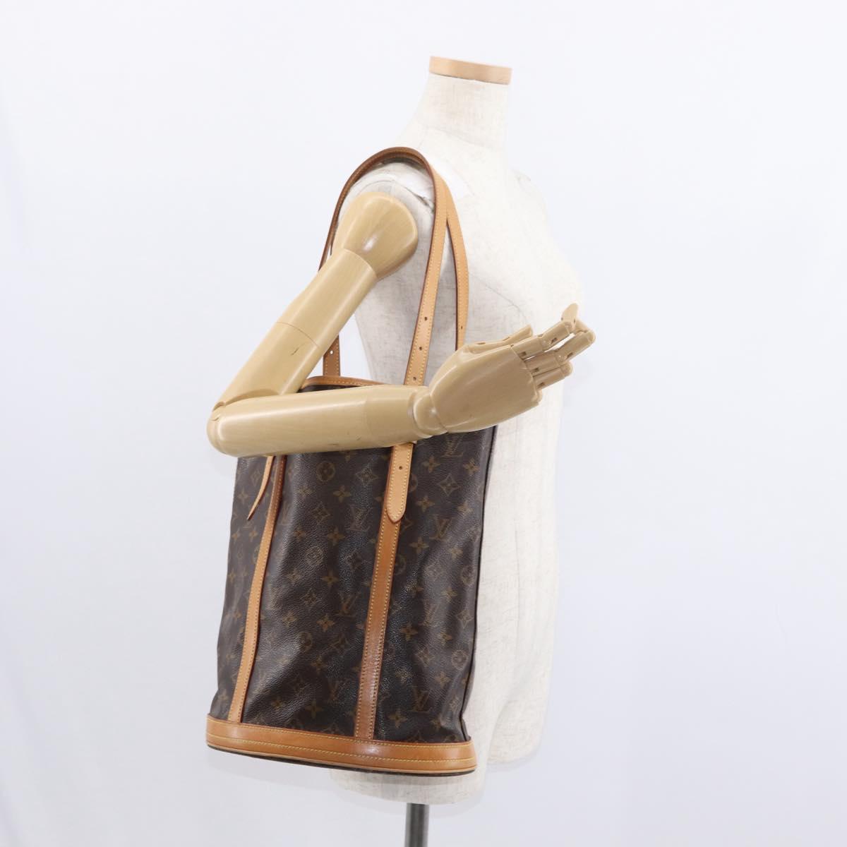 LOUIS VUITTON Monogram Bucket GM Shoulder Bag M42236 LV Auth am9740