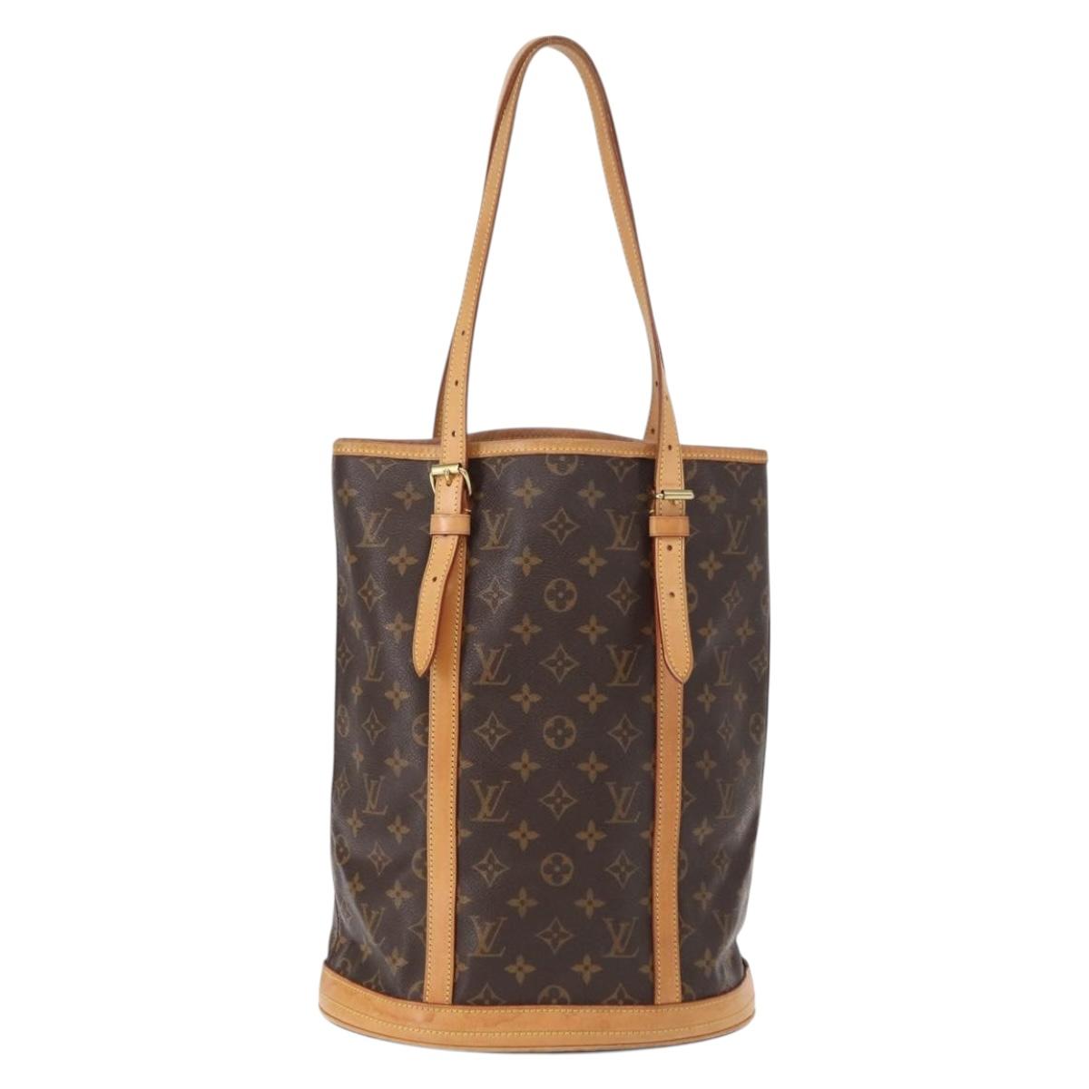 LOUIS VUITTON Monogram Bucket GM Shoulder Bag M42236 LV Auth am9740
