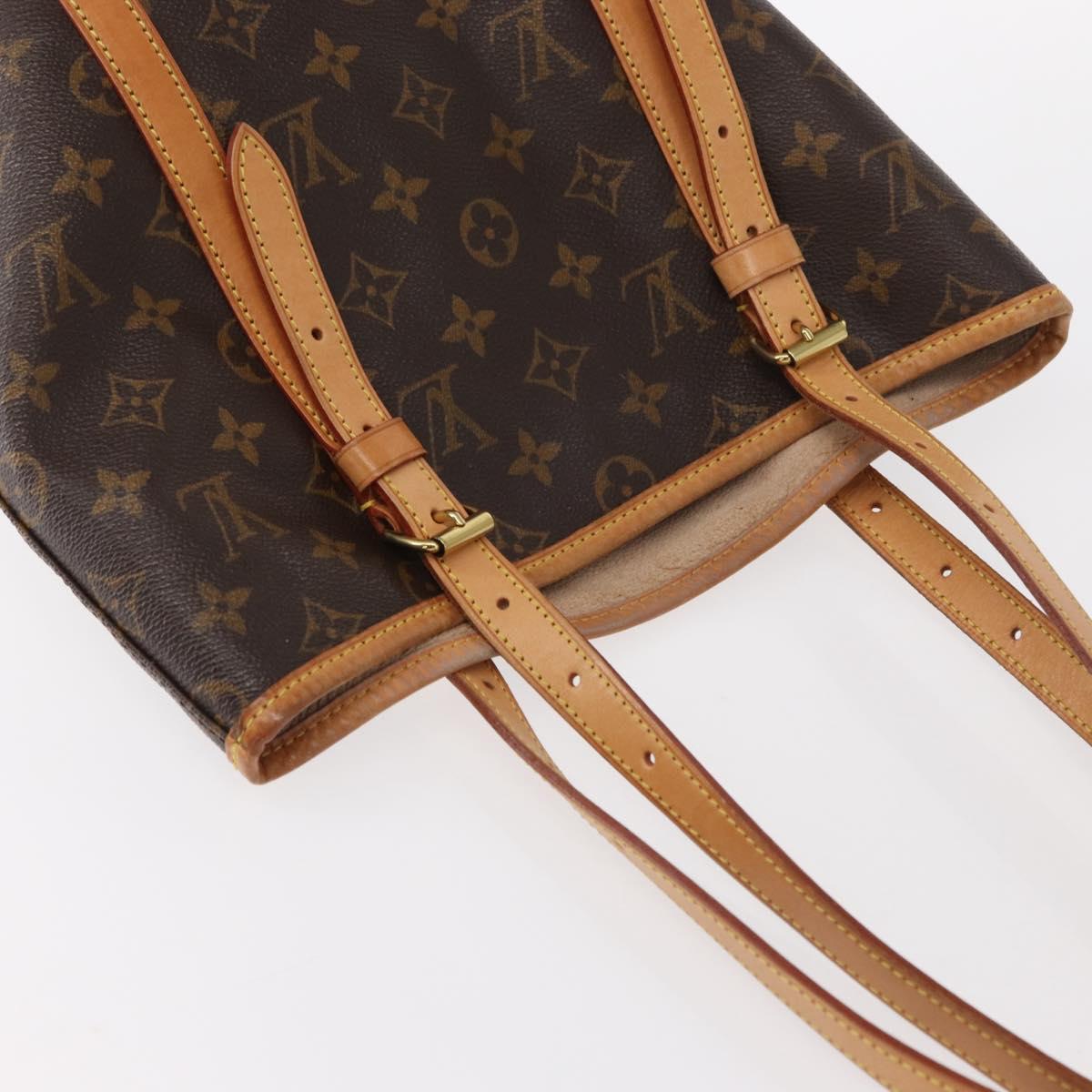 LOUIS VUITTON Monogram Bucket GM Shoulder Bag M42236 LV Auth am9740