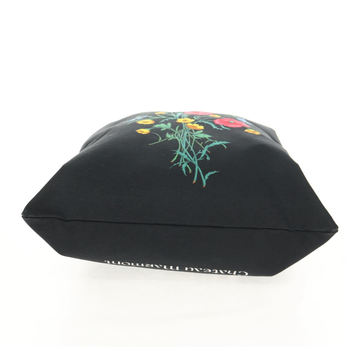 GUCCI Chateau Marmont Tote Bag Canvas Black Gold 552403 Auth am9753M