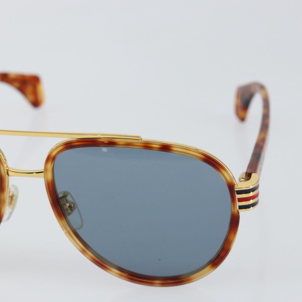 GUCCI Sunglasses Metal Brown GG0447S Auth am9773