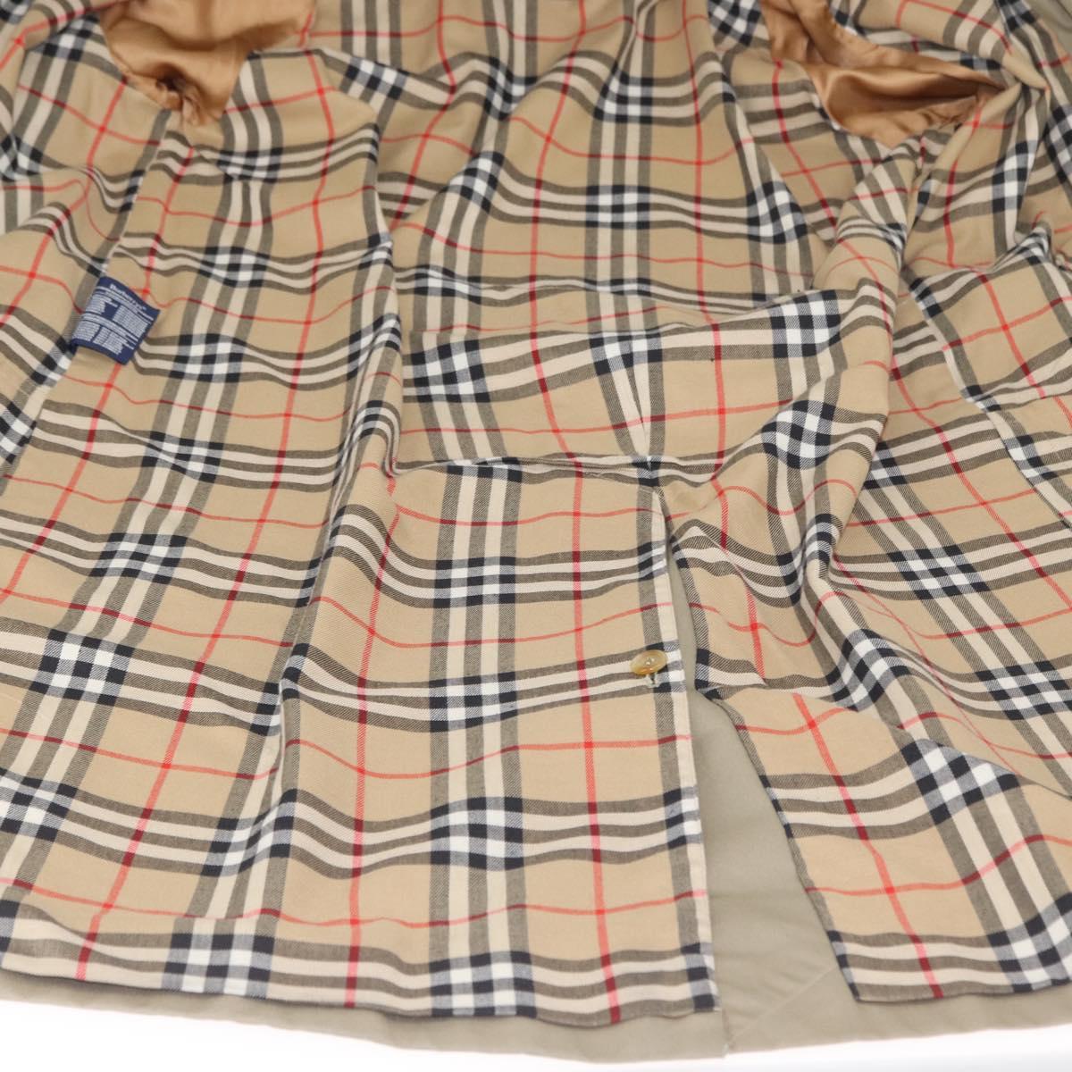 Burberrys Trench Coat Cotton Beige Auth am9780