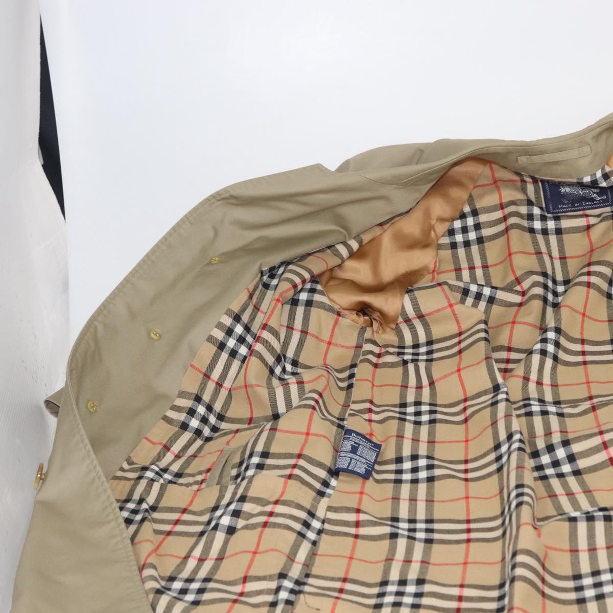 Burberrys Trench Coat Cotton Beige Auth am9780