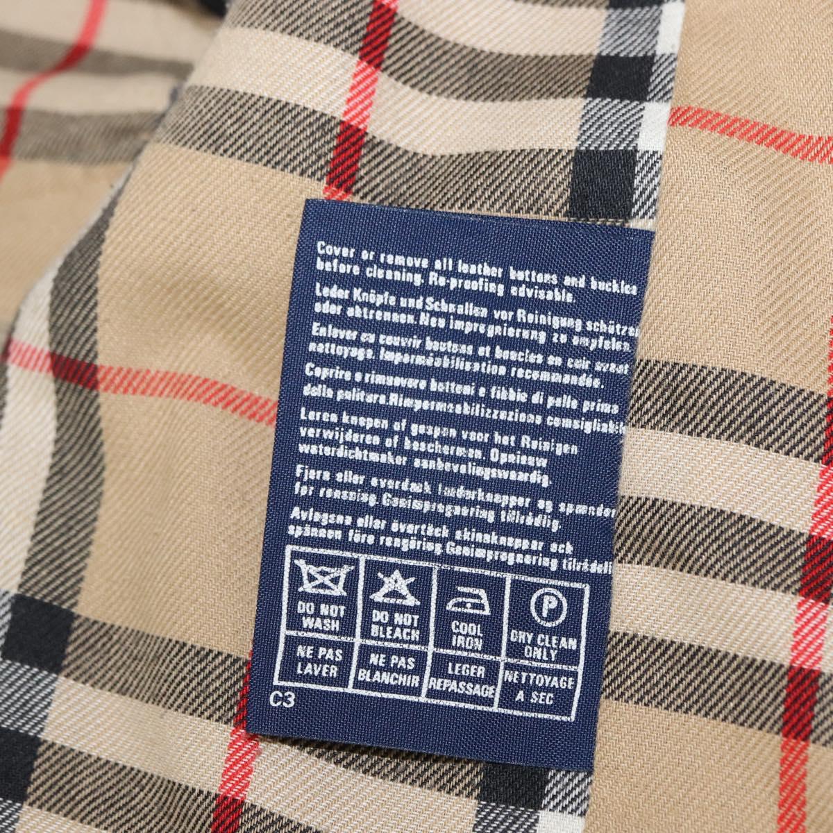 Burberrys Trench Coat Cotton Beige Auth am9780