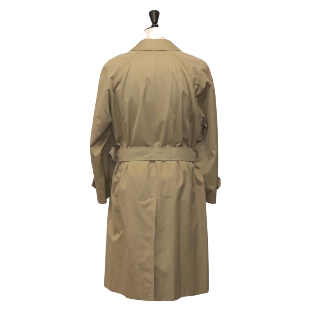 Burberrys Trench Coat Cotton Beige Auth am9780