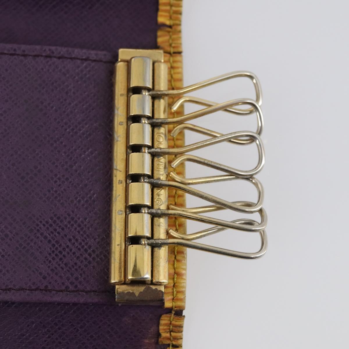 LOUIS VUITTON Monogram Epi Wallet 5 Set Yellow LV Auth am9787