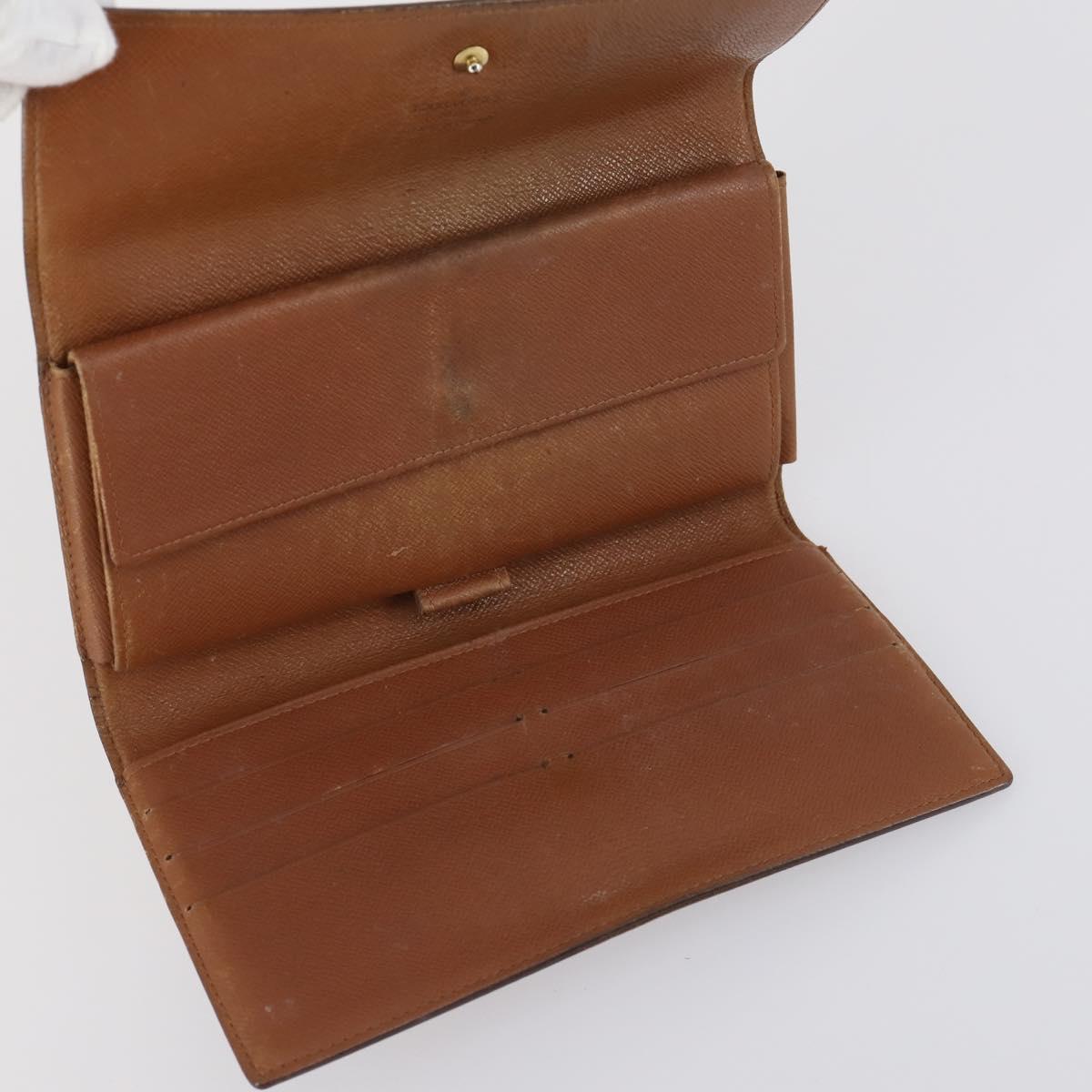 LOUIS VUITTON Monogram Epi Wallet 5 Set Yellow LV Auth am9787