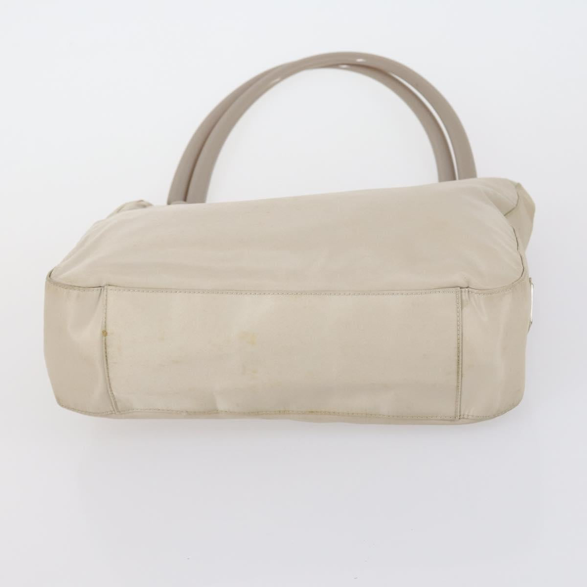 PRADA Tote Bag Nylon 3 Set Beige Blue khaki Auth am9798