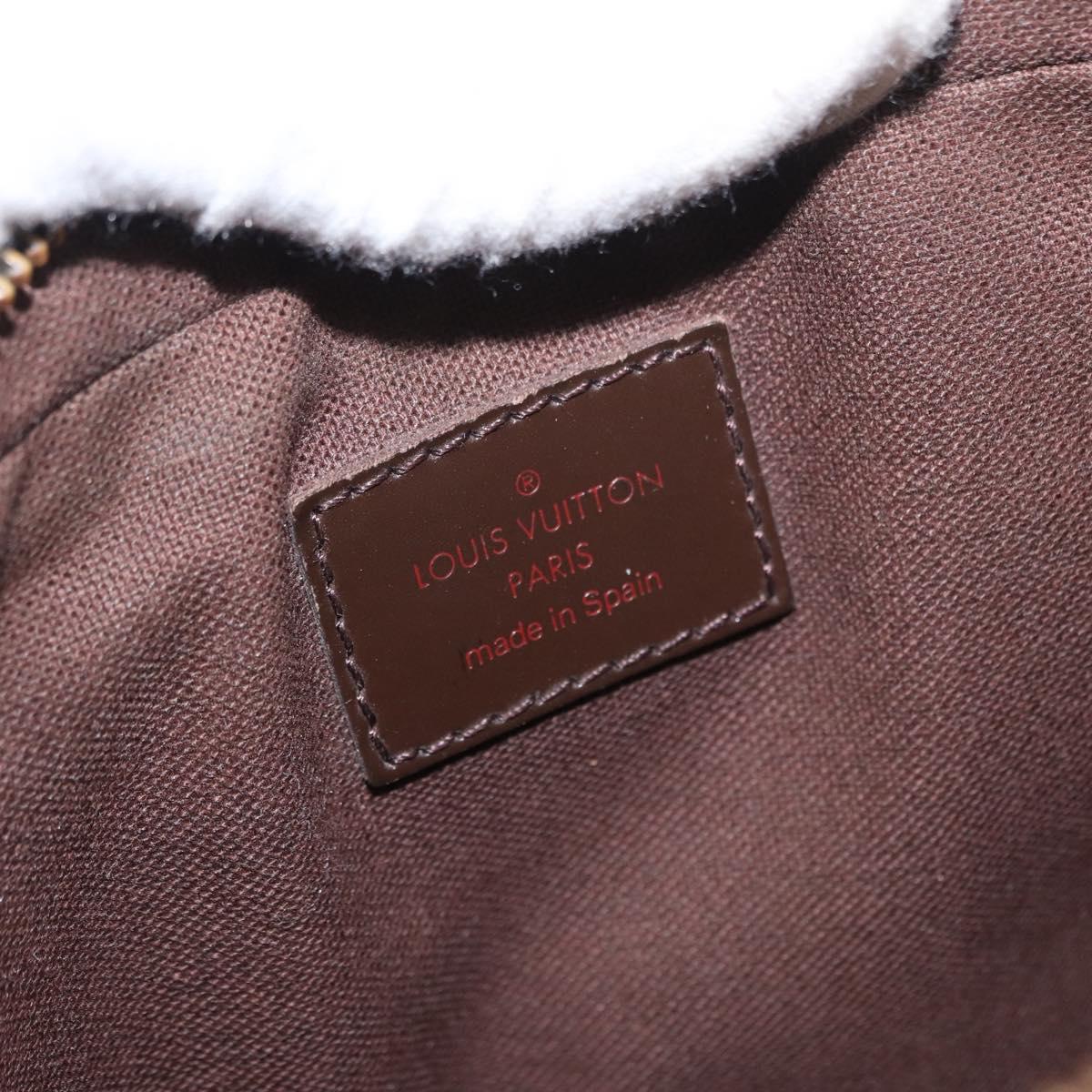 LOUIS VUITTON Damier Ebene Bum Bag Brooklyn Waist Bag N41101 LV Auth am9803