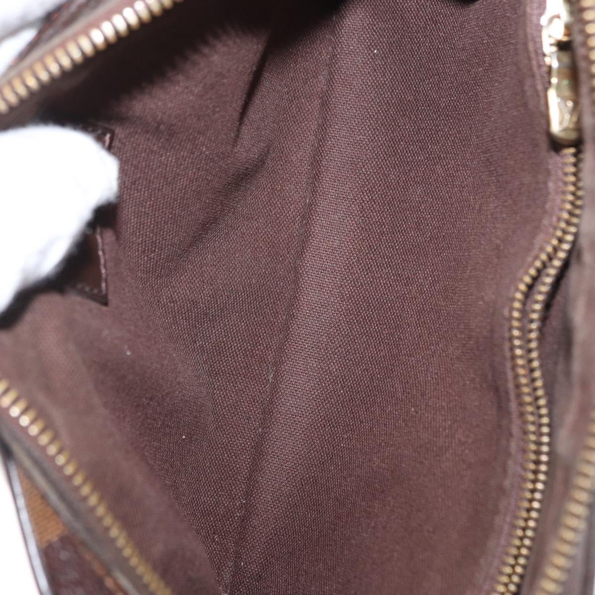 LOUIS VUITTON Damier Ebene Bum Bag Brooklyn Waist Bag N41101 LV Auth am9803