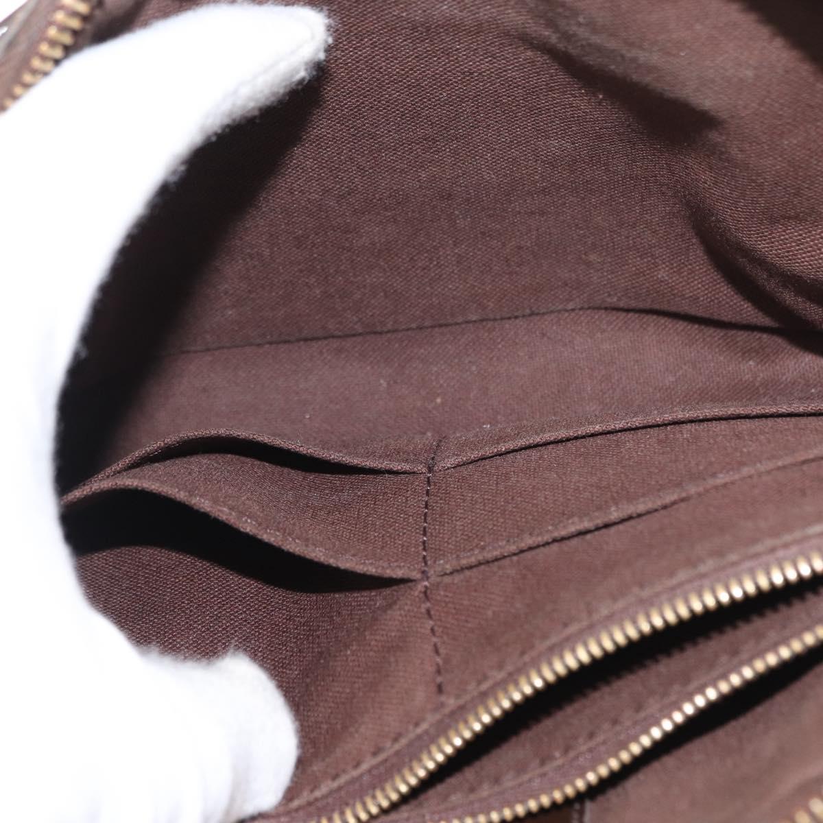 LOUIS VUITTON Damier Ebene Bum Bag Brooklyn Waist Bag N41101 LV Auth am9803