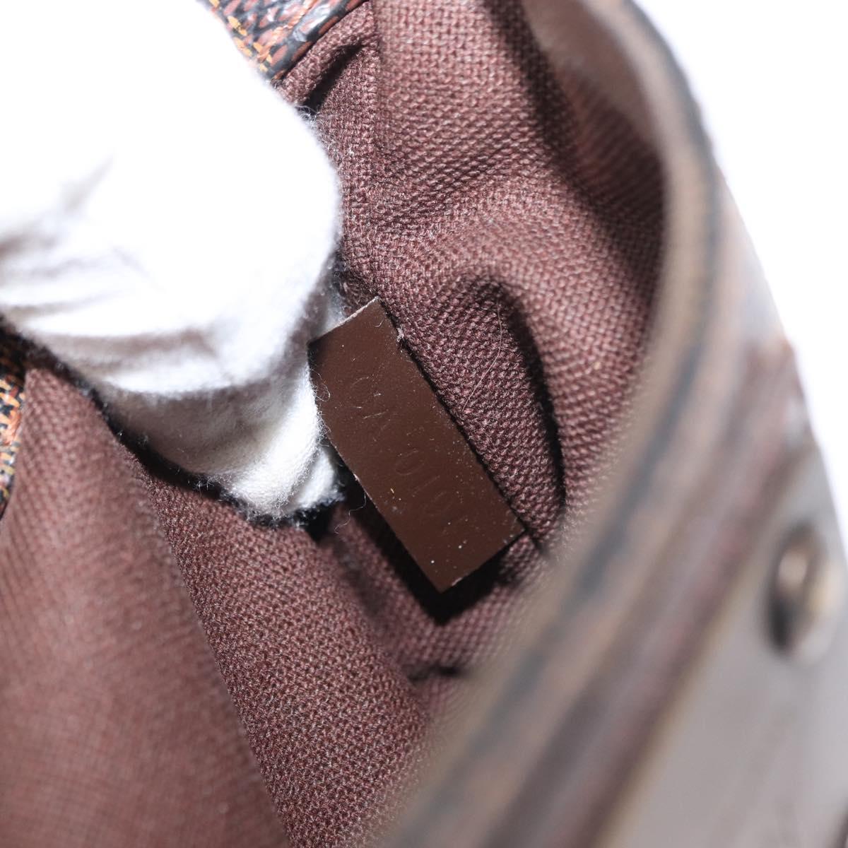 LOUIS VUITTON Damier Ebene Bum Bag Brooklyn Waist Bag N41101 LV Auth am9803