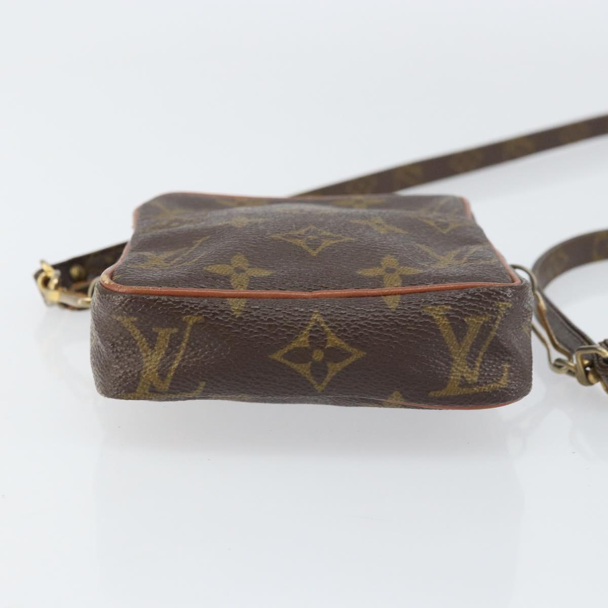 LOUIS VUITTON Monogram Mini Danube Shoulder Bag Vintage M45268 LV Auth am9809