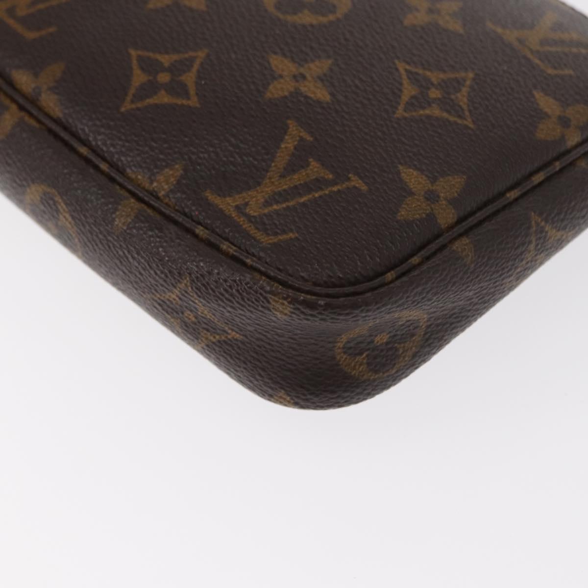 LOUIS VUITTON Monogram Pochette Accessoires Pouch M51980 LV Auth am9815