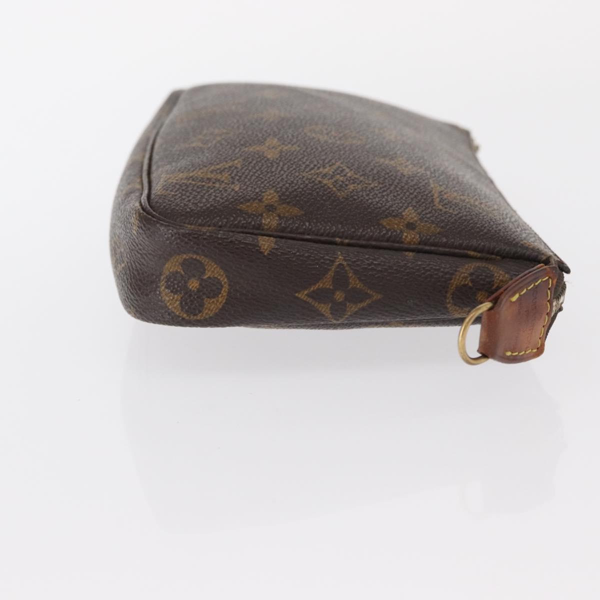 LOUIS VUITTON Monogram Pochette Accessoires Pouch M51980 LV Auth am9815