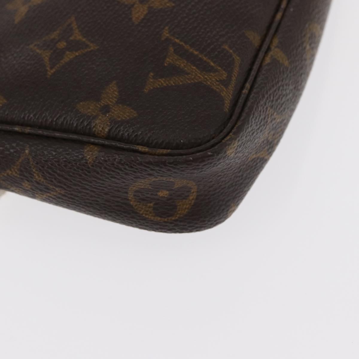 LOUIS VUITTON Monogram Pochette Accessoires Pouch M51980 LV Auth am9815