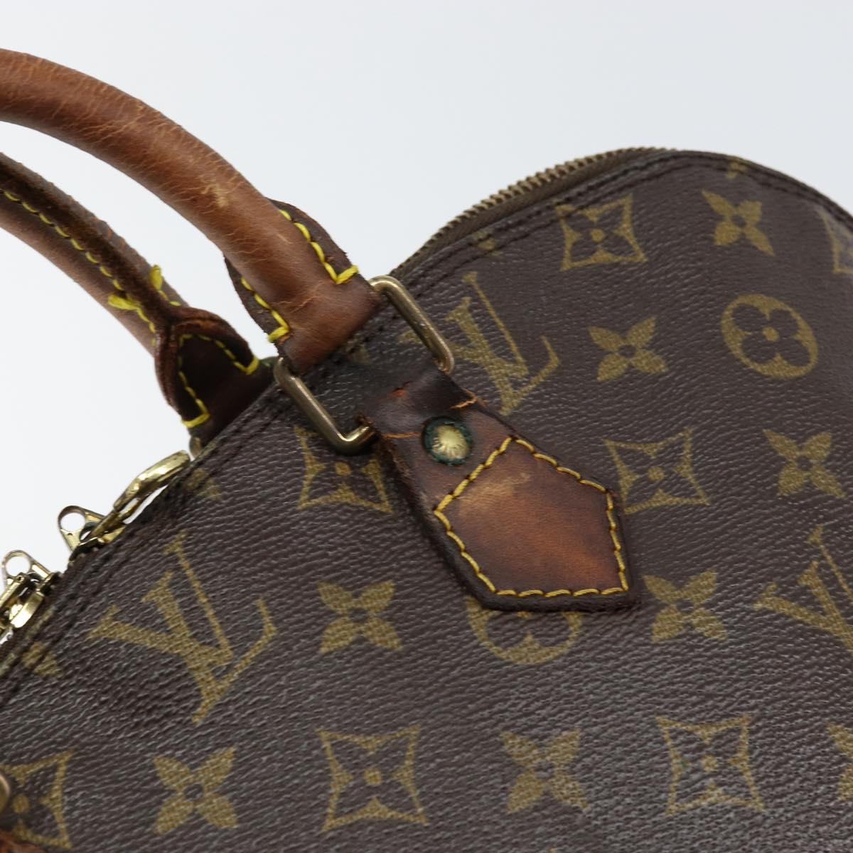 LOUIS VUITTON Monogram Alma Hand Bag M51130 LV Auth am9817