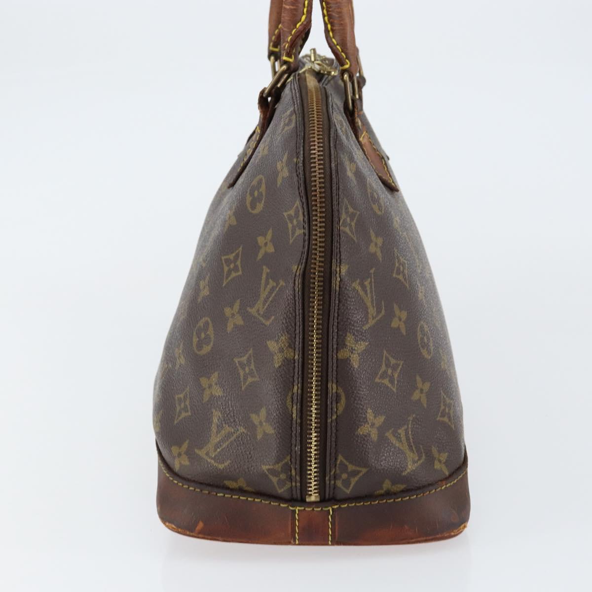 LOUIS VUITTON Monogram Alma Hand Bag M51130 LV Auth am9817