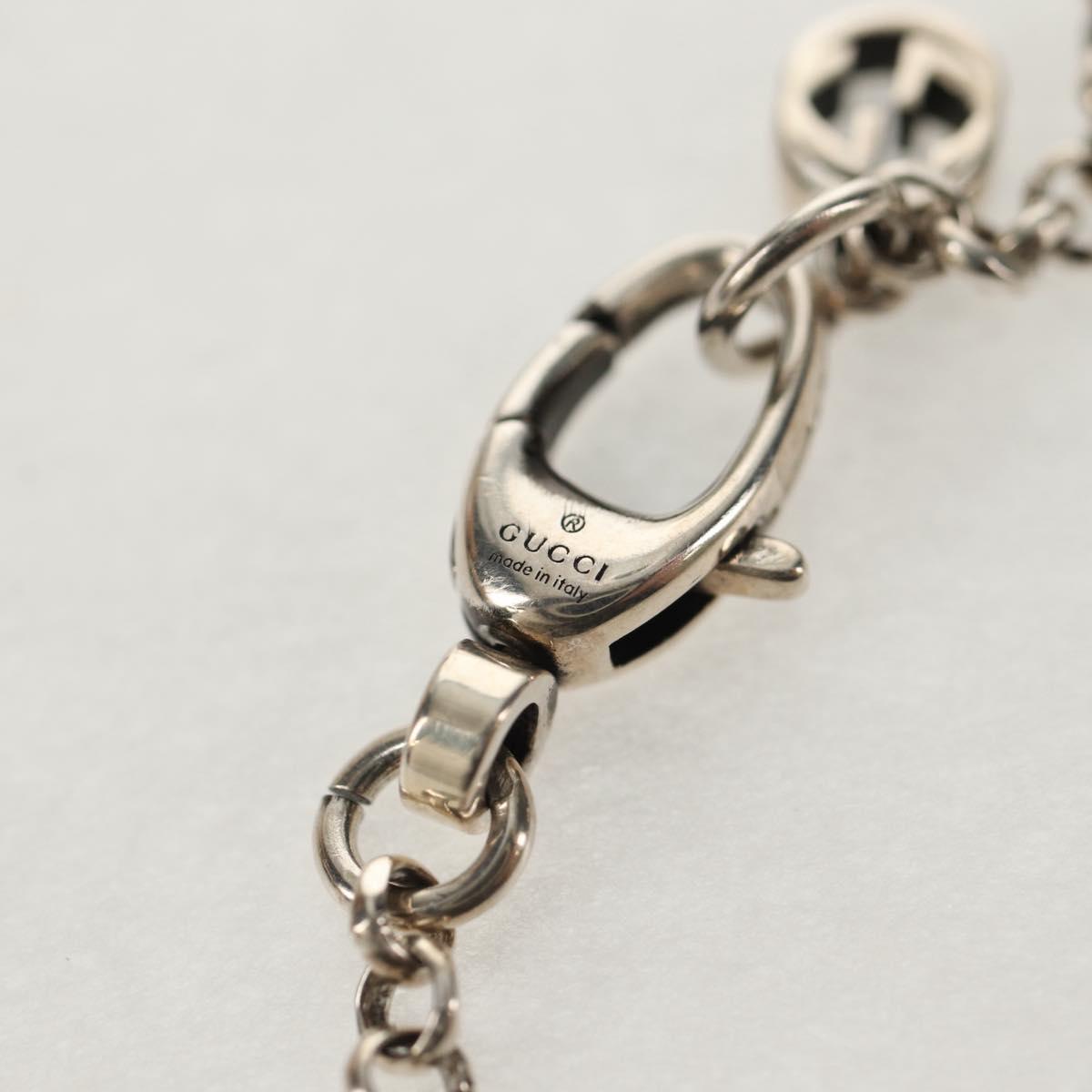 GUCCI Arabesque Bracelet Ag925 Silver Auth am9819V