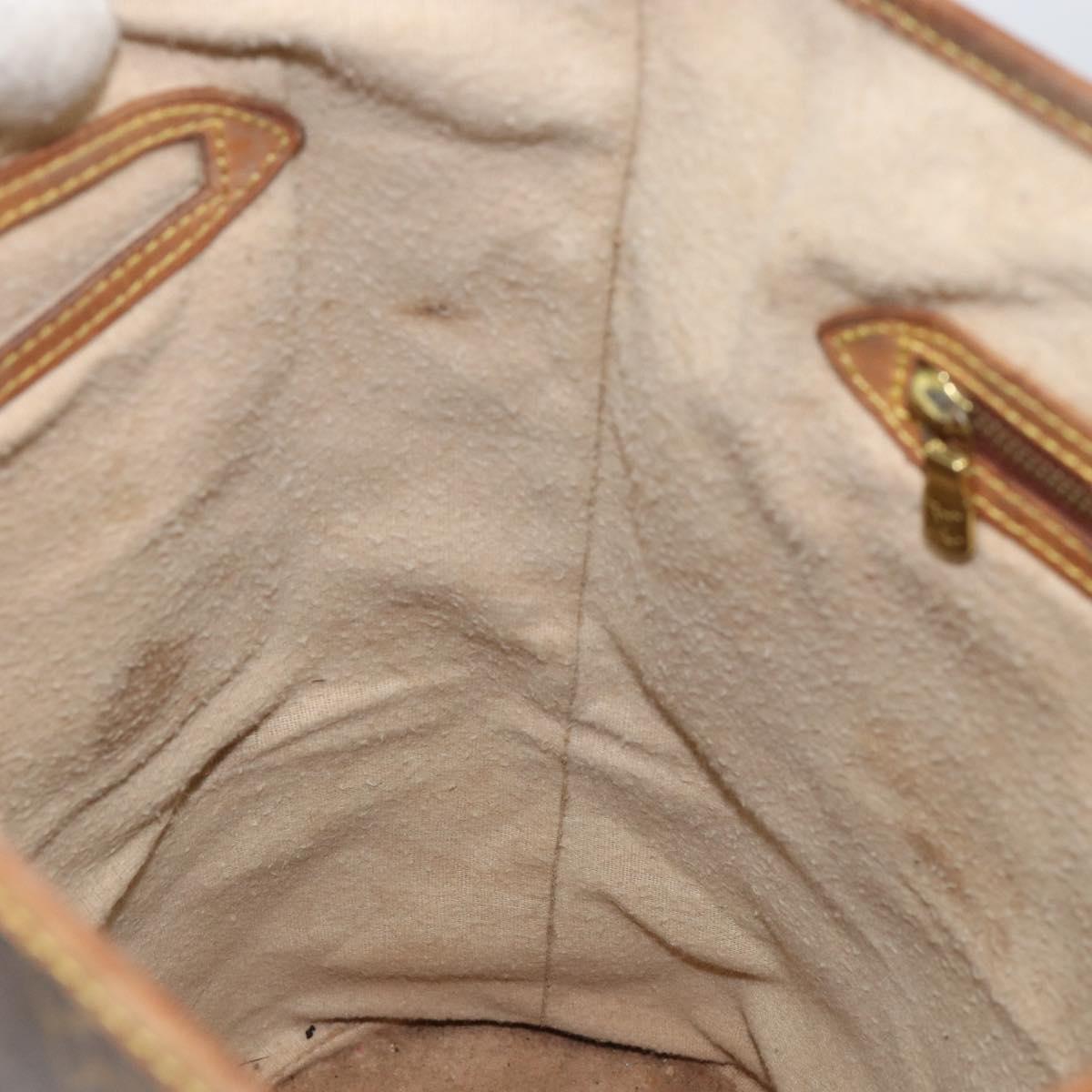 LOUIS VUITTON Monogram Bucket GM Shoulder Bag M42236 LV Auth am9828