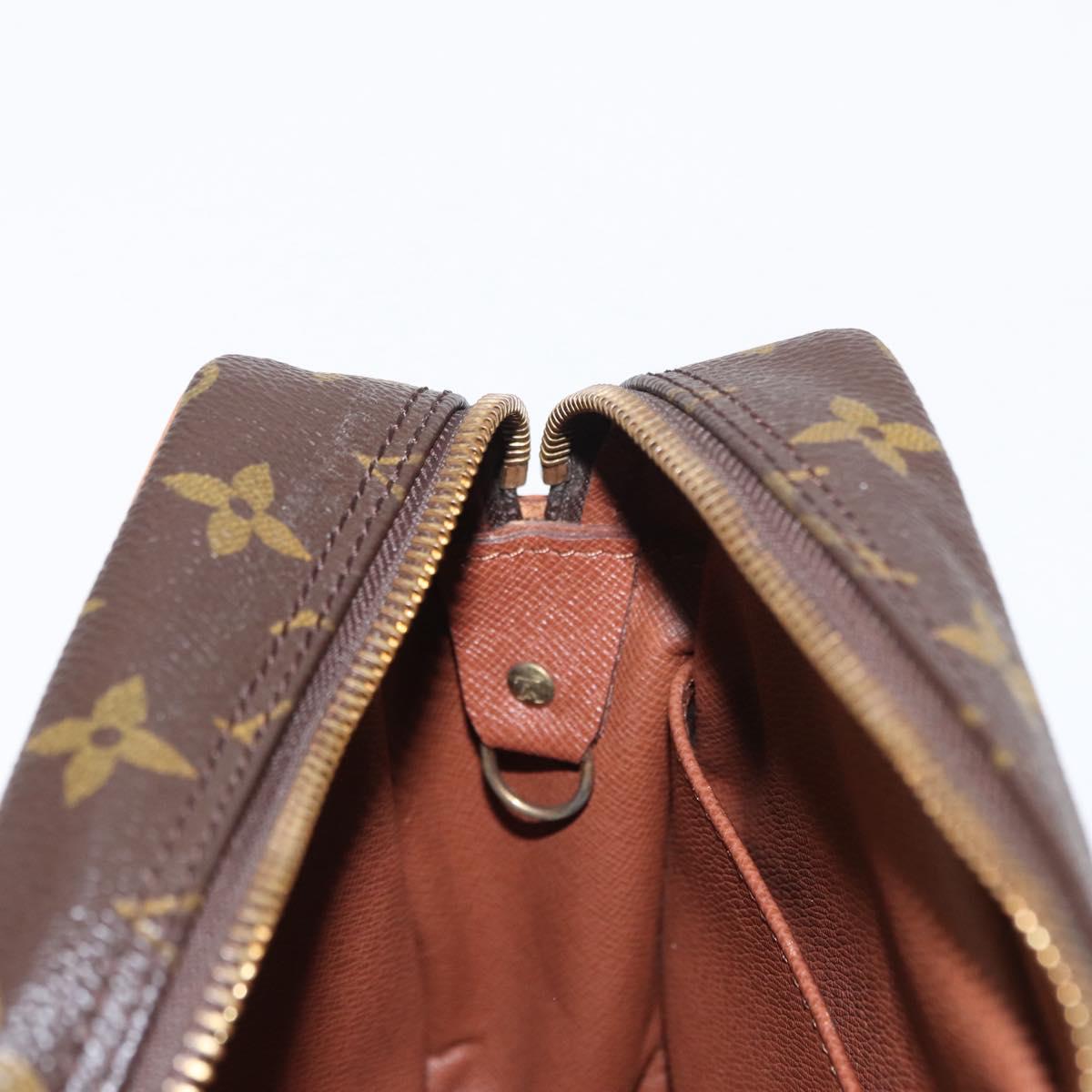 LOUIS VUITTON Monogram Compiegne 28 Clutch Bag M51845 LV Auth am9834