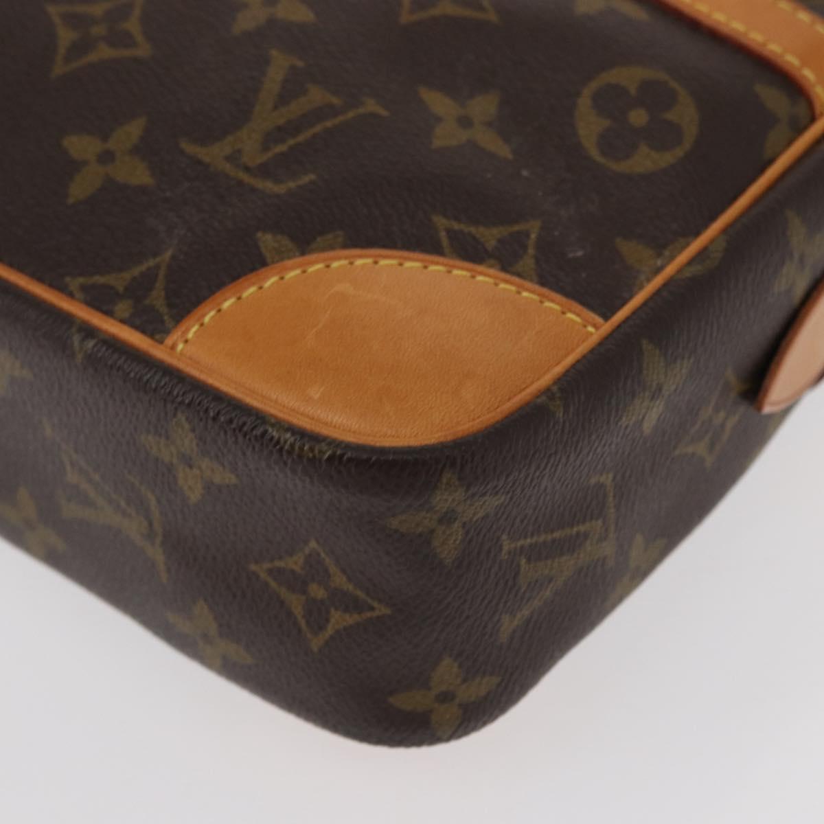 LOUIS VUITTON Monogram Compiegne 28 Clutch Bag M51845 LV Auth am9834