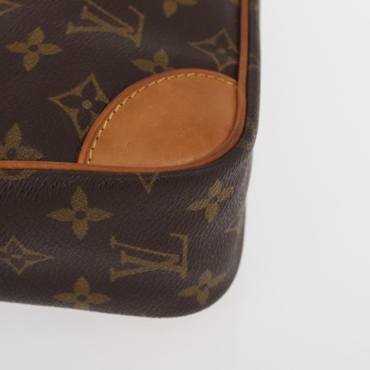 LOUIS VUITTON Monogram Compiegne 28 Clutch Bag M51845 LV Auth am9838
