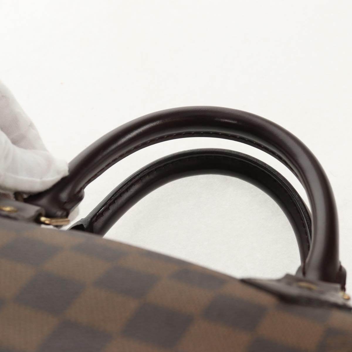 LOUIS VUITTON Damier Ebene Speedy 30 Hand Bag N41364 LV Auth am9848V