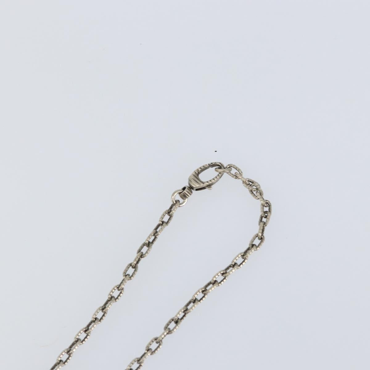 GUCCI Arabesque Necklace Ag925 Silver Auth am9853