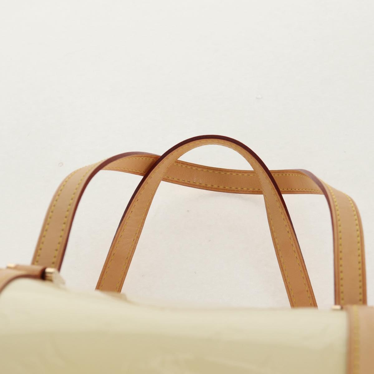 LOUIS VUITTON Monogram Vernis Bedford Hand Bag Perle M91331 LV Auth am9856V