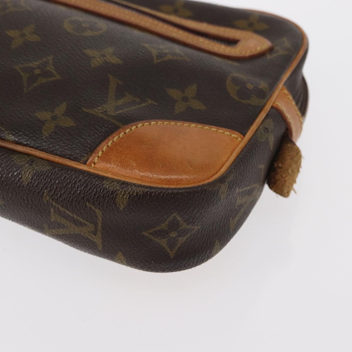 LOUIS VUITTON Monogram Marly Dragonne GM Clutch Bag M51825 LV Auth am9861