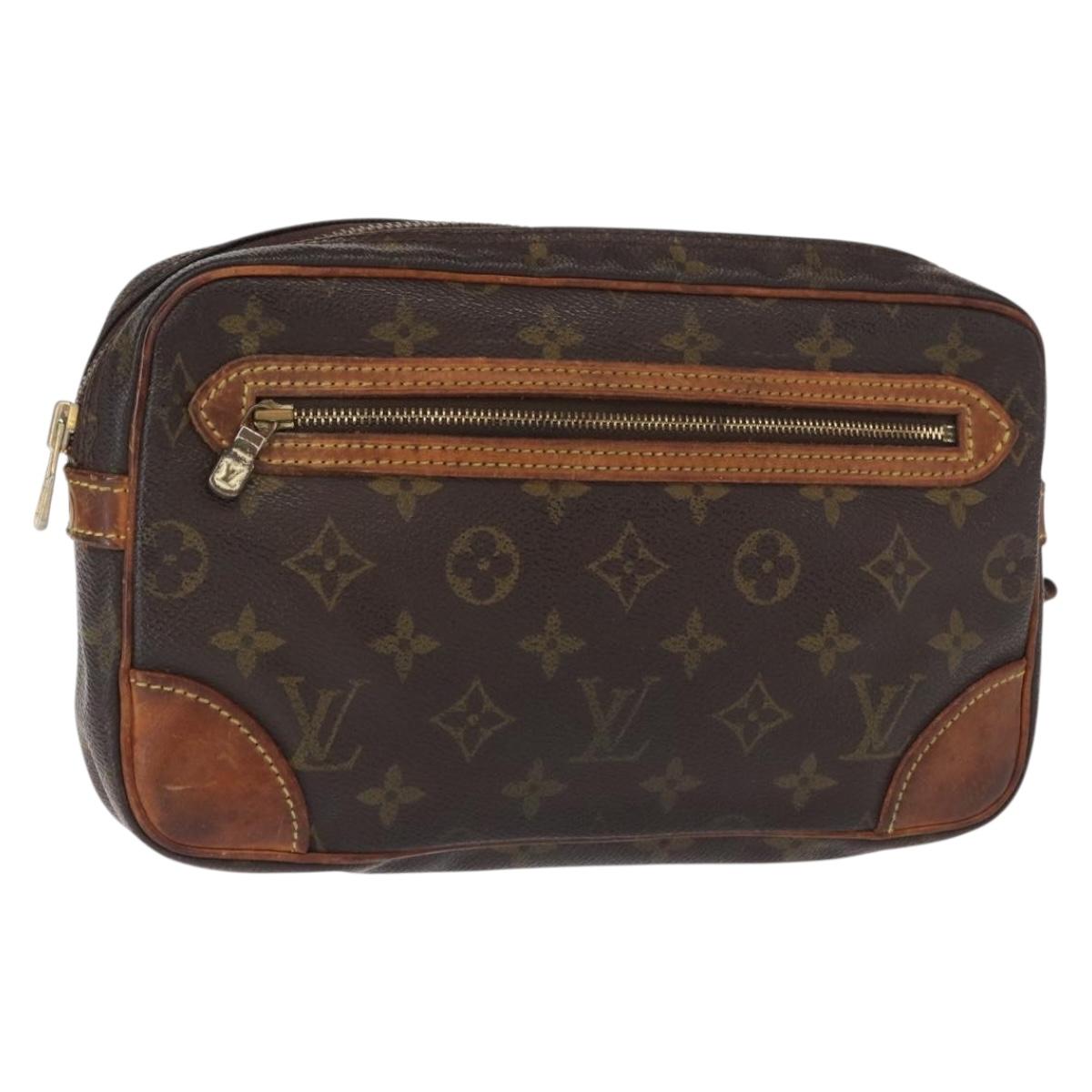 LOUIS VUITTON Monogram Marly Dragonne GM Clutch Bag M51825 LV Auth am9862