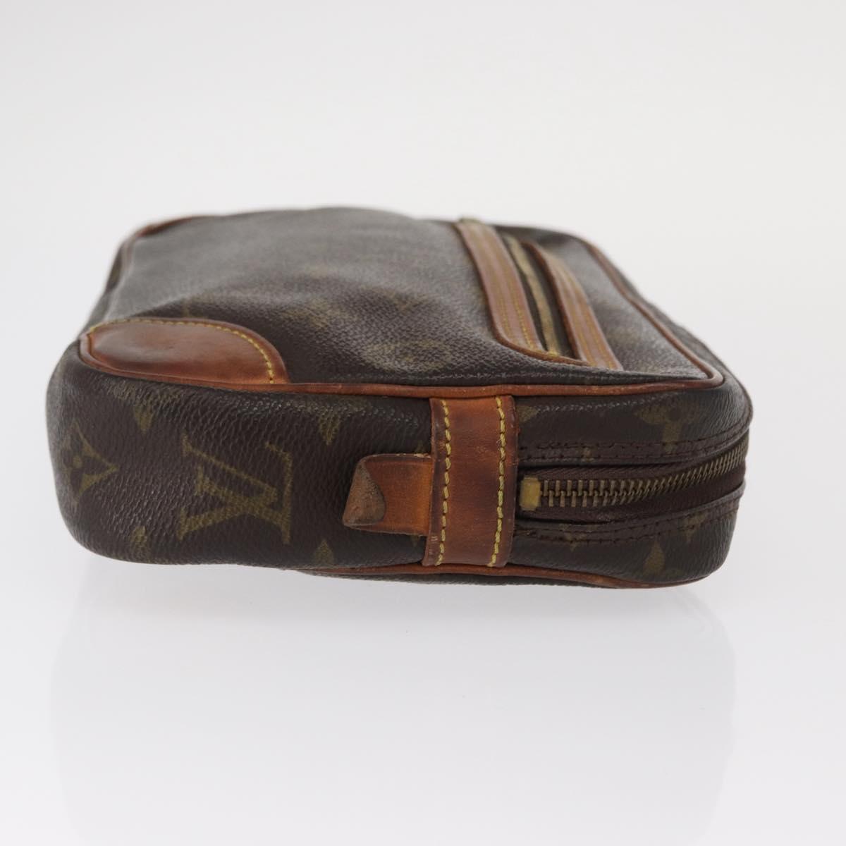 LOUIS VUITTON Monogram Marly Dragonne GM Clutch Bag M51825 LV Auth am9862