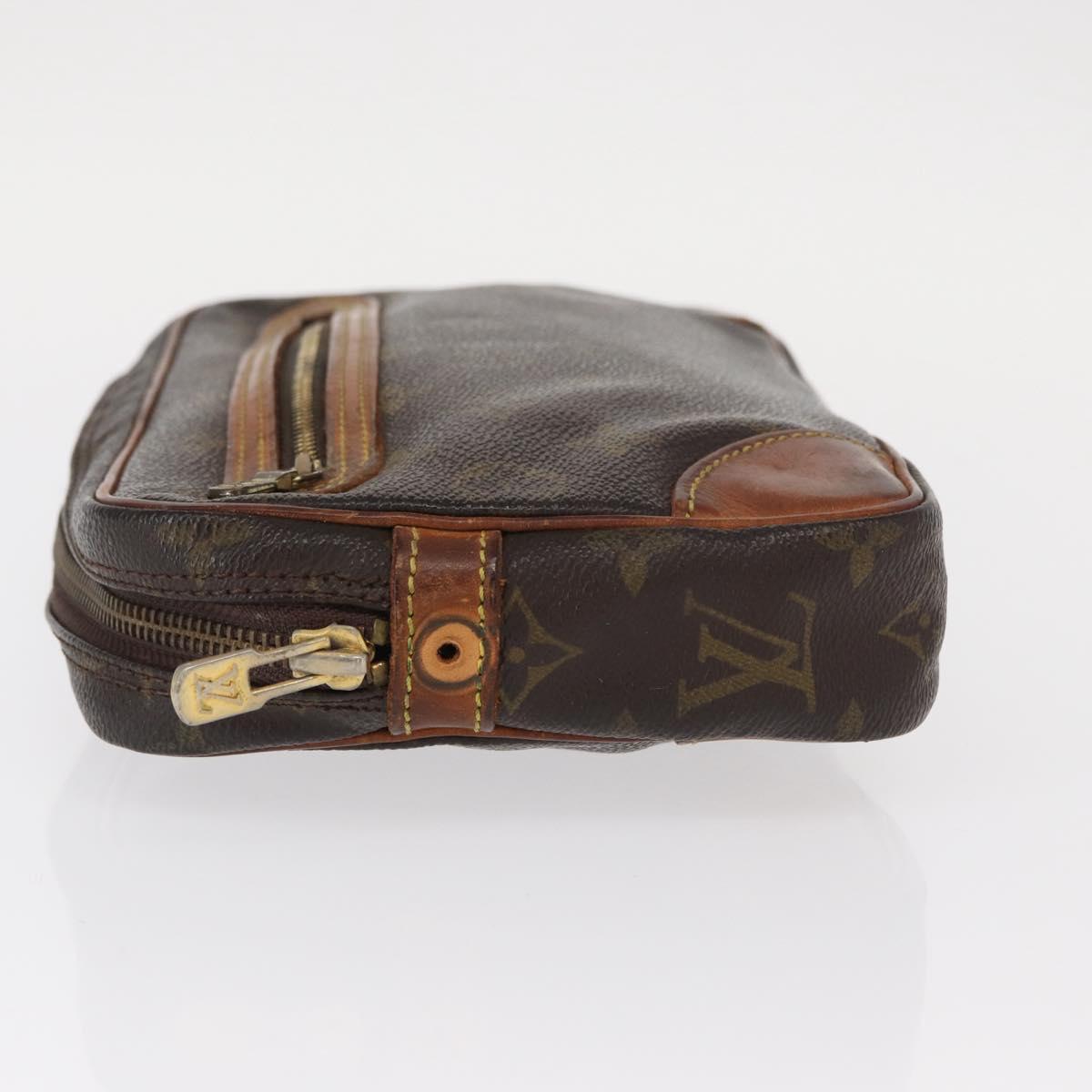 LOUIS VUITTON Monogram Marly Dragonne GM Clutch Bag M51825 LV Auth am9862