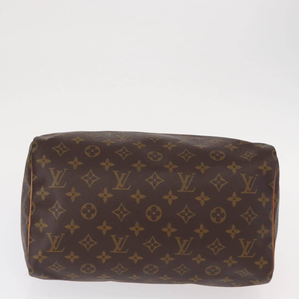 LOUIS VUITTON Monogram Speedy 30 Hand Bag M41526 LV Auth am9870