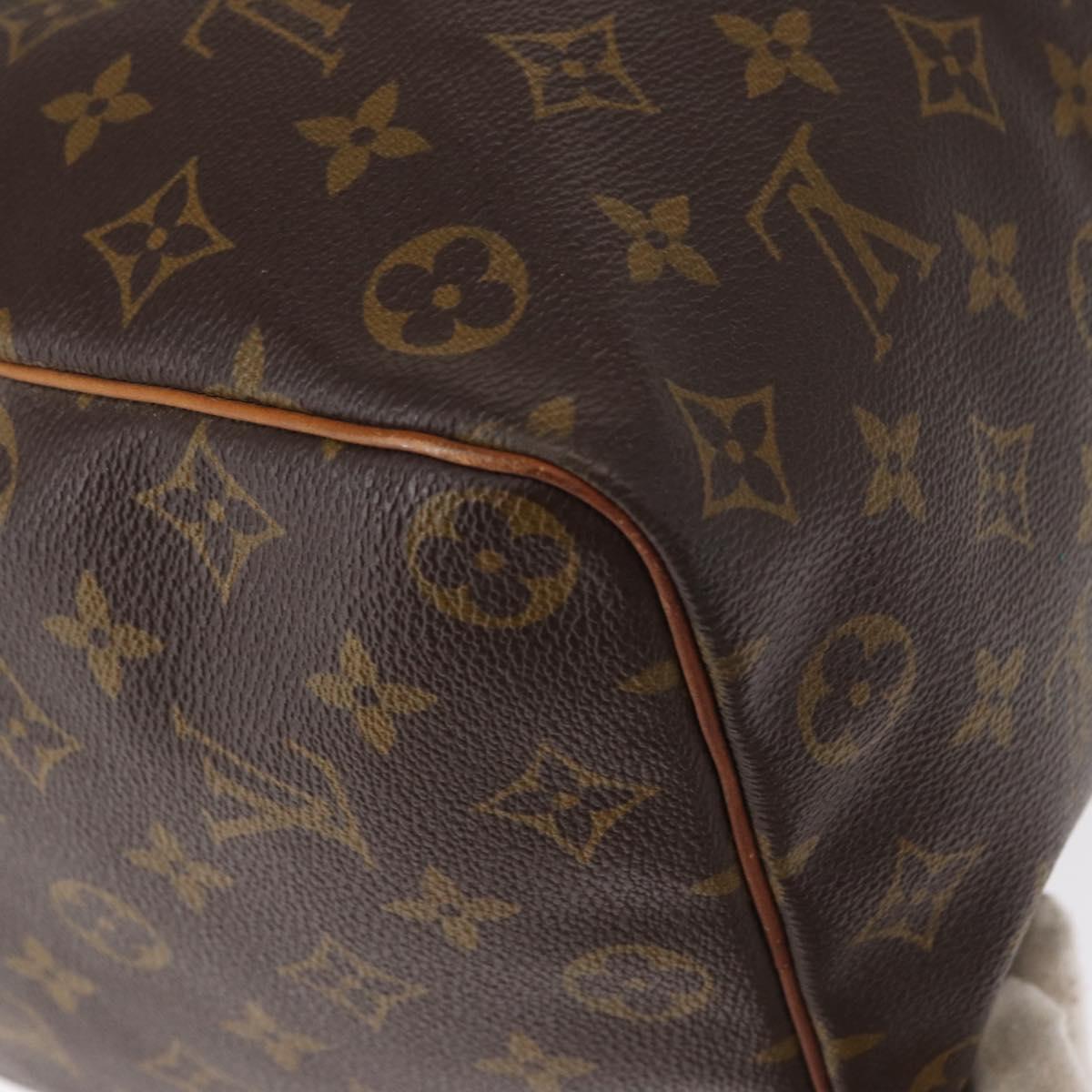 LOUIS VUITTON Monogram Speedy 35 Hand Bag M41524 LV Auth am9871