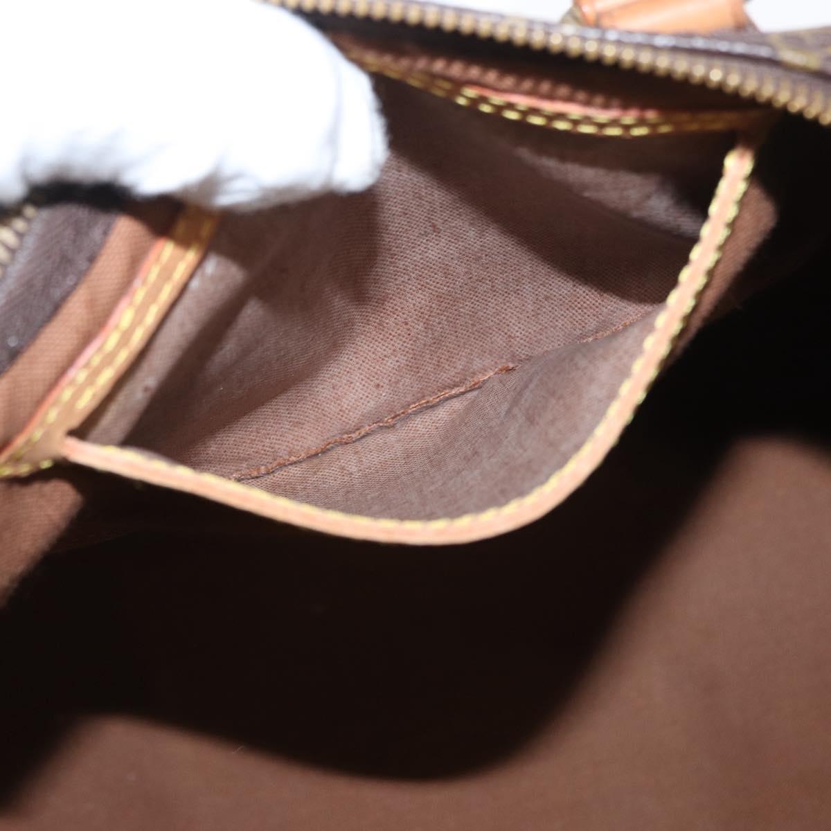 LOUIS VUITTON Monogram Speedy 35 Hand Bag M41524 LV Auth am9871