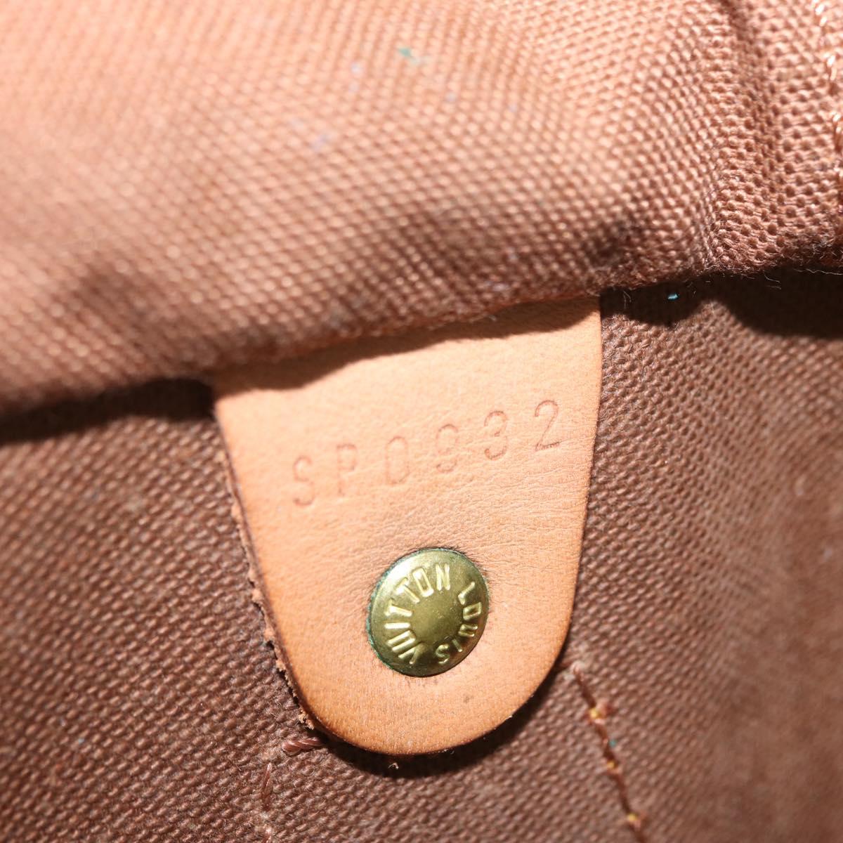 LOUIS VUITTON Monogram Speedy 35 Hand Bag M41524 LV Auth am9871