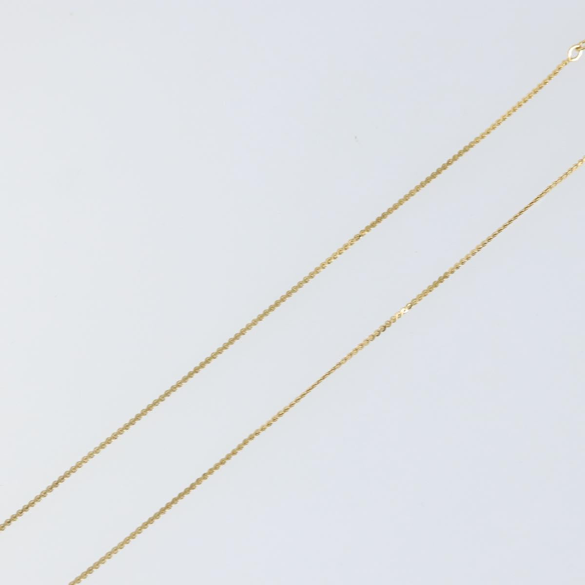 Christian Dior Necklace metal Gold Auth am9879