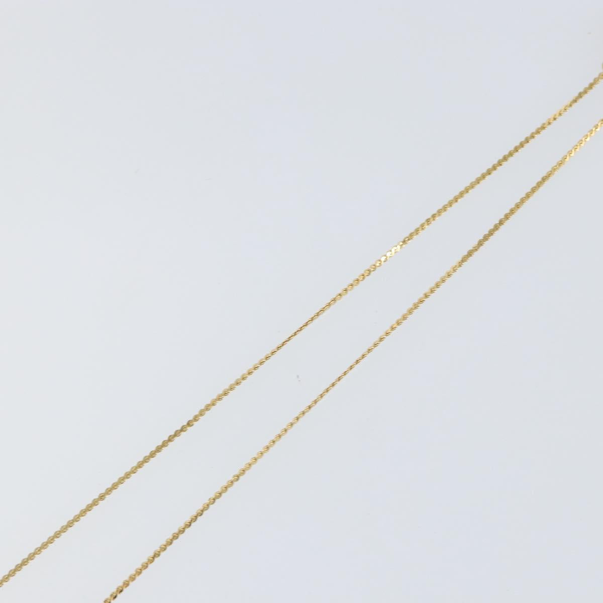 Christian Dior Necklace metal Gold Auth am9879