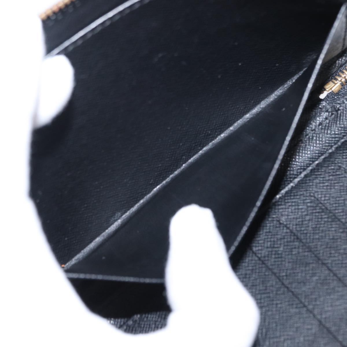 LOUIS VUITTON Epi Agenda Geod Travel Case Black M63872 LV Auth am9885
