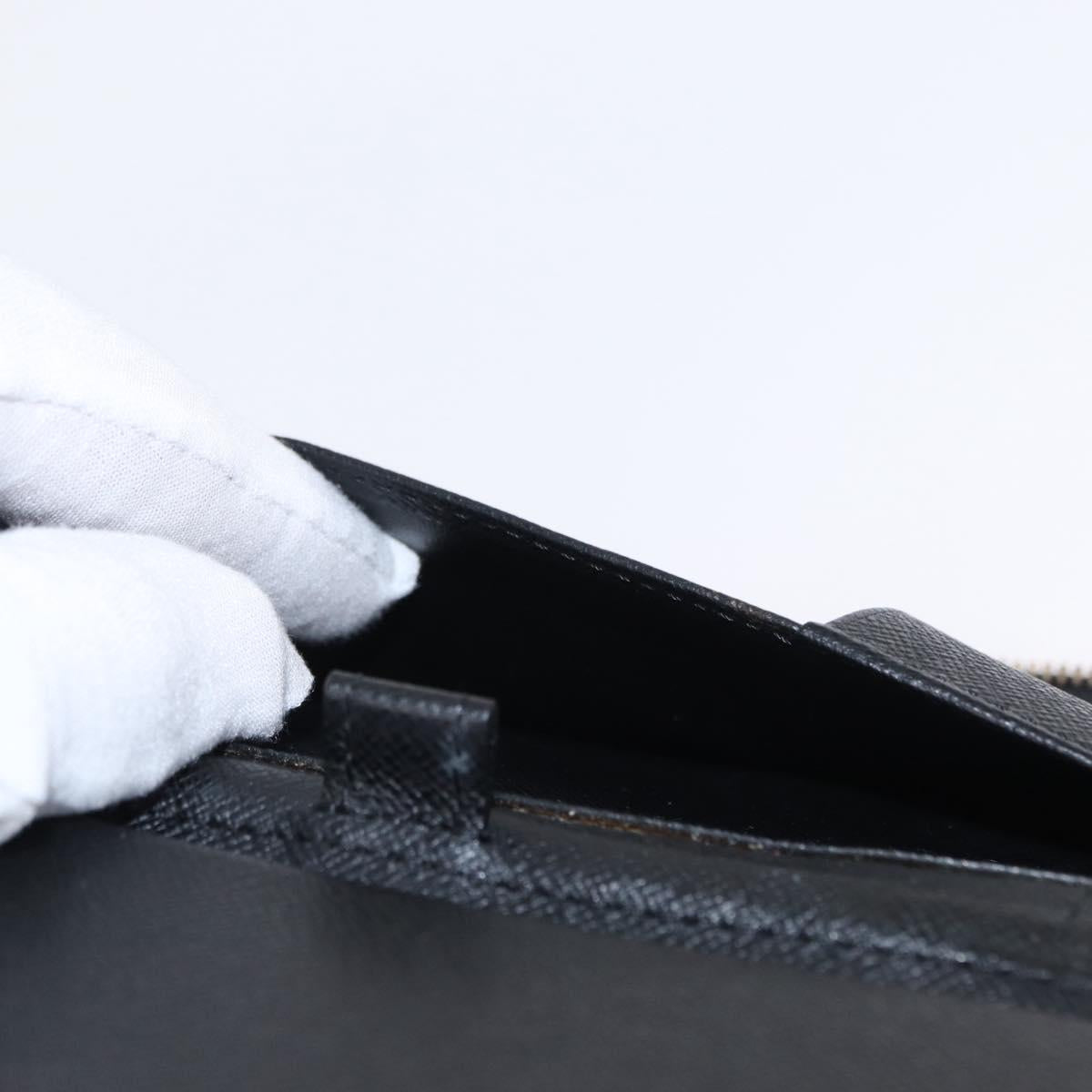 LOUIS VUITTON Epi Agenda Geod Travel Case Black M63872 LV Auth am9885